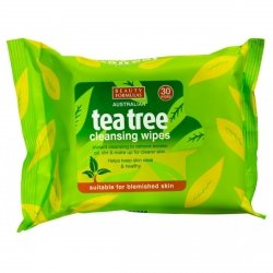 Beauty Formulas Tea Tree Chusteczki oczyszczające od twarzy 30szt