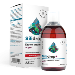 Silidrop+ krzem organiczny MMST + bor, Aura Herbals, 500ml