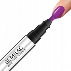 SEMILAC One Step Hybrid Lakier hybrydowy do paznokci Marker S760 Hyacinth Violet 3 ml