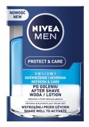 NIVEA MEN Woda po goleniu Protect & Care 2w1 100 ml