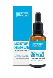 BEAUTY FORMULAS Nawilżające Serum do twarzy - 1% Hyaluronic Acid 30ml