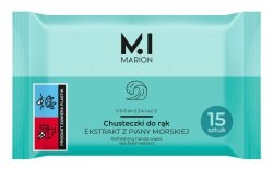 MARION Chusteczki odświeżające Piana Morska 15szt