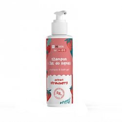 HISKIN for Kids Szampon i żel do kąpieli 2w1 - Extract Strawberry 280 ml