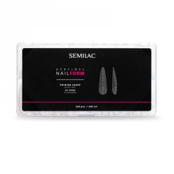 SEMILAC Acrylgel Nail Form Pointed Formy do akrylożelu 120 szt.