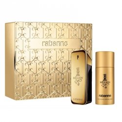 PACO RABANNE Zestaw dla mężczyzn 1 Milion Woda toaletowa 100 ml + Dezodorant w sprayu 150 ml