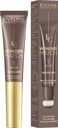 EVELINE Wonder Match Ultrakremowy Bronzer w tubce z aplikatorem - nr 01  14 ml