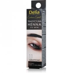 Delia Cosmetics Henna do brwi 1.1 Grafitowa