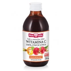 POLSKA RÓŻA Witamina C 100% owocowa sok z róży, 250 ml