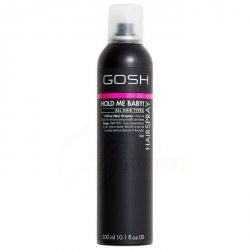 Lakier do włosów mocno utrwalający - Gosh Hold Me Baby! Hairspray, 300ml