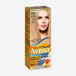 Farba do włosów w kremie Avena Color - 012 Jasny blond