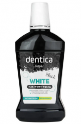 TOŁPA DENTICA Black White płyn do higieny jamy ustnej 500 ml