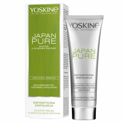 Yoskine Pure Peeling do twarzy Enzymatyczna Eksfoliacja do cery suchej i wrażliwej 75ml