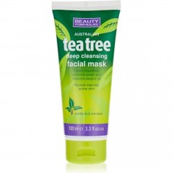 Maska glinkowa głęboko oczyszczająca, Beauty Formulas Tea Tree, 100ml