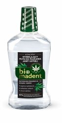 BIO MADE Konopny, WYBIELAJĄCY płyn do płukania jamy ustnej, 500 ml