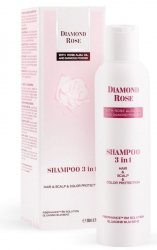 Różany Szampon do Włosów 3w1, Diamond Rose, 200ml
