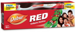 Pasta do Zębów Red, DABUR 200ml  + Szczoteczka