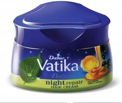 Ночной Крем для Восстановления и Питания Волос Dabur Vatika