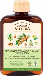 Масло для Массажа и Ухода Упругое Тело, Зеленая Аптека