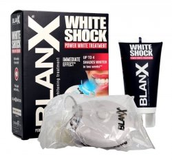 Blanx White Shock Intensywny System wybielający zęby (pasta 50ml+lampka led)