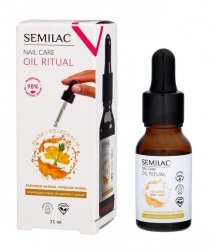SEMILAC Nail Care Oil Ritual Nawilżający olejek do paznokci i skórek 11 ml