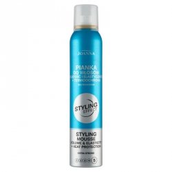 JOANNA Styling Effect Pianka do włosów Objętość i Elastyczność + termoochrona - ekstramocna 150 ml