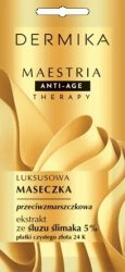 DERMIKA Maestria Anti-Age Therapy Luksusowa Maseczka przeciwzmarszczkowa - ekstrakt ze śluzu ślimaka 5%  7g