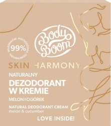 BODY BOOM Skin Harmony Naturalny Dezodorant w kremie - Melon i Ogórek 1szt