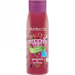 PERFECTA Bubble Tea Skoncentrowany żel pod prysznic - Wild Cherry + Zielona Herbata 400 ml