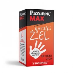 KOSMED Pazurek Max Goszki Żel przeciw obgryzaniu paznokci 10 ml
