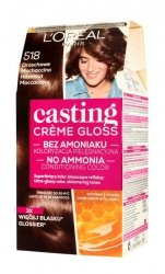 LOREAL Casting Creme Gloss Krem koloryzujący nr 518 Orzechowe Mochaccino  1op.