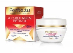 Perfecta Multi-Kolagen Retinol 60+ Krem redukujący zmarszczki liftingujący na dzień i noc  50ml