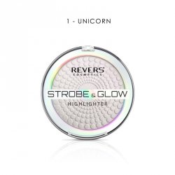 REVERS Puder rozświetlający STROBE & GLOW HIGHLIGHTER  01 Unicorn