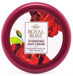 Nawilżający krem ​​do twarzy z olejkiem różanym i arganowym Royal Rose, 100ml