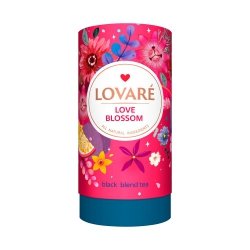 Czarna herbata liściasta o aromacie marakui i mango LOVE BLOSSOM, Lovare, 80g