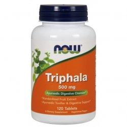 Triphala 500 mg, NOW Foods, 120 tabletek