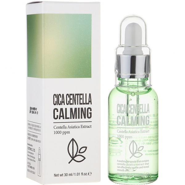 Łagodząca ampułka do twarzy azjatycka, Esfolio, 30ml