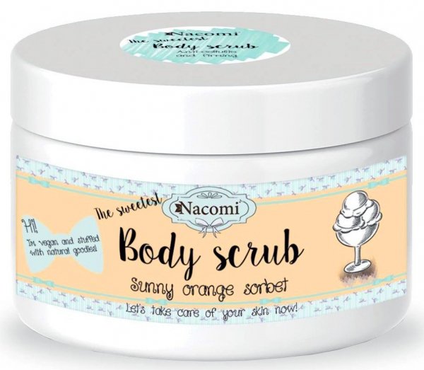 Nacomi Body Scrub Sunny Orange Sorbet