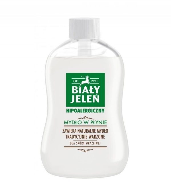Biały Jeleń Mydło hipoalergiczne w płynie zapas 500ml