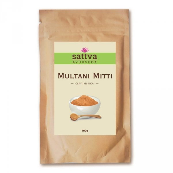 Multani Mitti Clay, Sattva Herbal, 100g