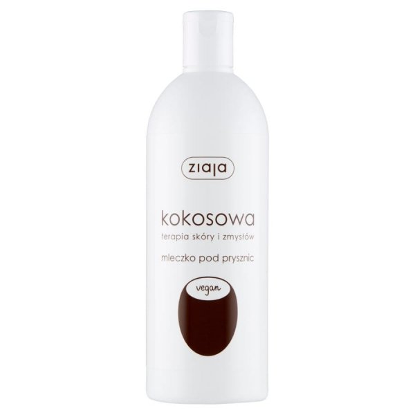 Kokosowa Terapia Skóry i Zmysłów Mleczko pod Prysznic, Ziaja, 500ml