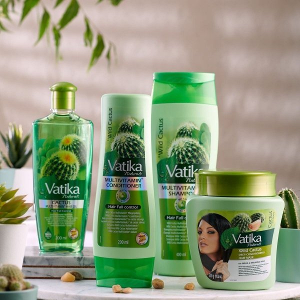 Cactus Multivitamin+ Hair Oil, Vatika Dabur, 200ml
