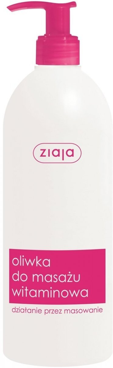 Vitamin Massage Oil, Ziaja, 500 ml