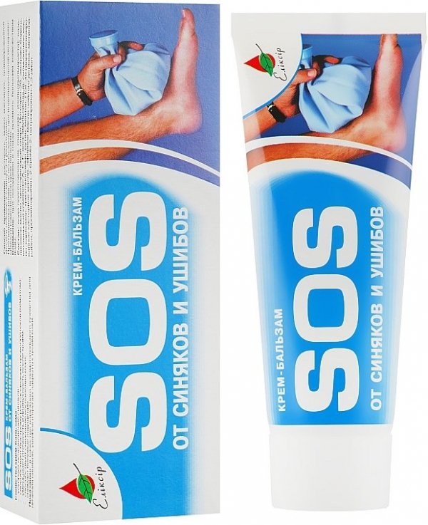 After Bruises and Injuries Cream Balm SOS, 75ml
