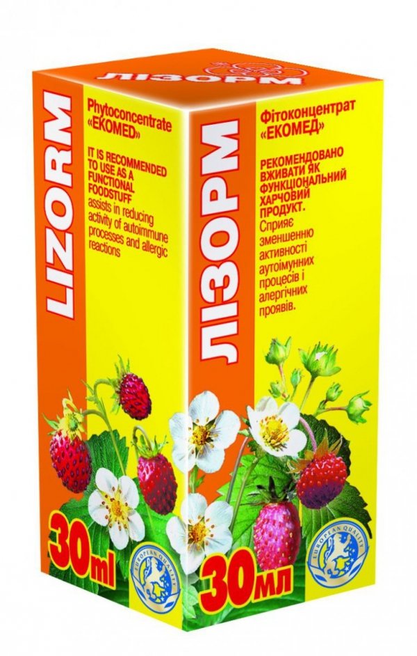 Lizorm Herbal Drops, Ekomed Phyto Concentrate