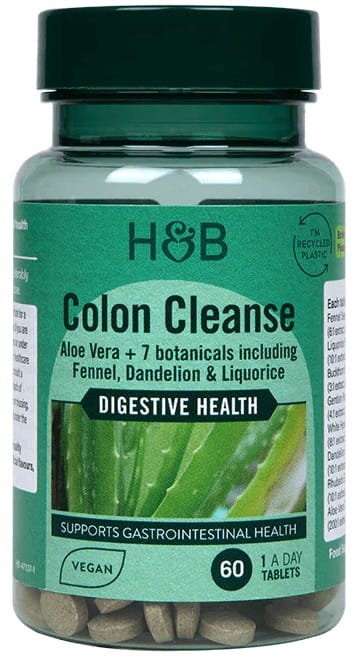 Colon Cleanse, Holland &amp; Barrett, 60 tabletek