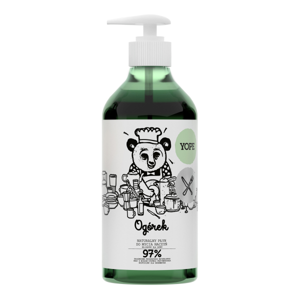 Cucumber Dishwashing Liquid, Yope, 750 ml