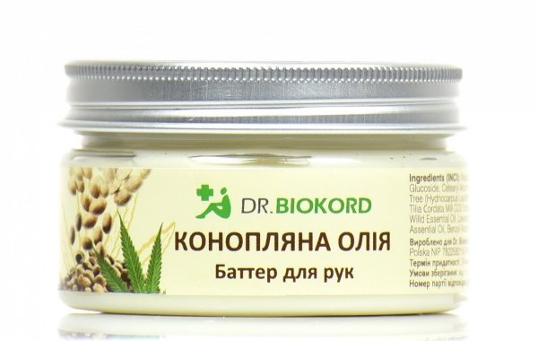 Nourishing Hemp Hand Butter, Dr. Biokord, 100% Natural, 100ml