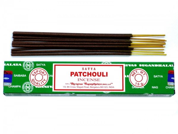 Patchouli Incense, Satya, 15g