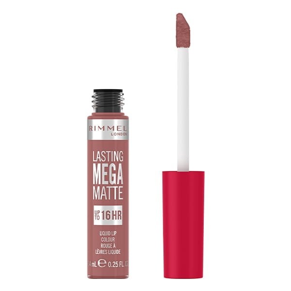 RIMMEL Lasting Mega Matte Płynna pomadka do ust 110 Blush 7.4 ml