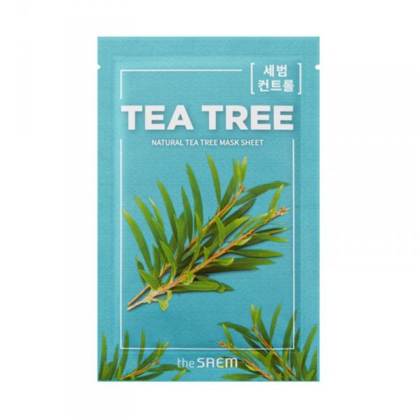 THE SAEM Natural Mask Sheet Maska na tkaninie Tea Tree